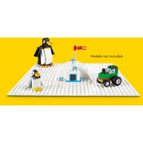 LEGO 11026 Classic Weiße Bauplatte, Konstruktionsspielzeug weiß, Quadratische Grundplatte mit 32x32 Noppen