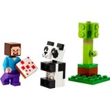 LEGO 30672 Minecraft Steve mit Baby-Panda, Konstruktionsspielzeug 