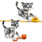 LEGO 31163 Creator 3-in-1 Graue Katze, Konstruktionsspielzeug 