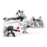 LEGO 75320 Star Wars Snowtrooper Battle Pack, Konstruktionsspielzeug mit 4 Figuren, Waffen und Düsenschlitten, Spielzeug zum Bauen für Kinder ab 6 Jahren