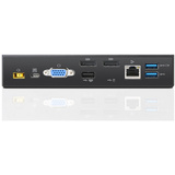 Lenovo ThinkPad Thunderbolt 3 Dock Generalüberholt, Dockingstation schwarz, HDMI, DisplayPort, USB