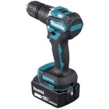 Makita Akku-Schlagbohrschrauber DHP487RAJ, 18Volt blau/schwarz, 2x Li-Ionen Akku 2,0Ah, MAKPAC