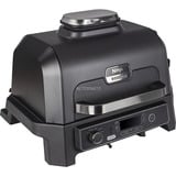 Ninja Elektrogrill & Smoker Woodfire Pro XL OG850EU schwarz/grau, 1.700 Watt, 4 Programme, Timer