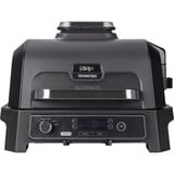 Ninja Elektrogrill & Smoker Woodfire Pro XL OG850EU schwarz/grau, 1.700 Watt, 4 Programme, Timer