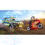 PLAYMOBIL 71875 City Action Verfolgungsjagd mit Polizei Pick-Up, Konstruktionsspielzeug 