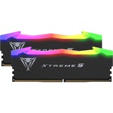 Patriot DIMM 48 GB DDR5-7600 (2x 24 GB) Dual-Kit, Arbeitsspeicher schwarz, PVXR548G76C36K, Viper Xtreme 5 RGB, INTEL XMP