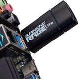 Patriot Supersonic Rage Lite 128 GB, USB-Stick schwarz/blau, USB-A 3.2 Gen 1