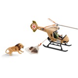 Schleich Wild Life Helikopter Tierrettung, Spielfigur 