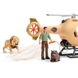 Schleich Wild Life Helikopter Tierrettung, Spielfigur 