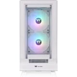 Thermaltake Ceres 350 MX , Tower-Gehäuse weiß, Tempered Glass x 2