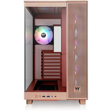 Thermaltake View 380 XL TG ARGB Gravel Sand, Tower-Gehäuse hellbraun, Tempered Glass x 2