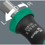 Wera Kraftform Kompakt 838 RA-R M Set 1, mit Ratschenfunktion, Bit-Satz schwarz/grün, 1/4", 15-teilig