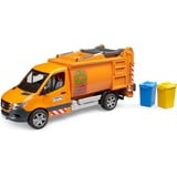 bruder 02682 MB Sprinter Kommunal Müllfahrzeug, Modellfahrzeug 