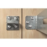 fischer Spanplattenschraube PowerFast 3,5x20 Halbrundkopf TX 200 Stück, mit Vollgewinde, Edelstahl A2