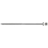fischer Spanplattenschraube PowerFast II 6,0x100 Senkkopf TX 100 Stück, mit Teilgewinde, Edelstahl A2