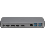 Acer Chrome USB Type-C Dock II, D501, Dockingstation silber, HDMI, DisplayPort, USB, LAN