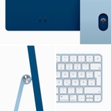 Apple iMac 59,62 cm (24") M3 2023, MAC-System blau/hellblau, macOS, Deutsch