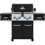 Broil King Gasgrill Regal 490 schwarz/edelstahl, mit Seiten- und Heckbrenner
