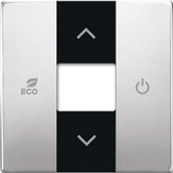 Busch-Jaeger Zentralscheibe RTR, Abdeckung edelstahl, Retail