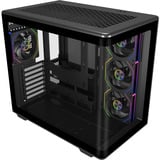 Cooler Master Elite 600 ARGB , Tower-Gehäuse schwarz, Tempered Glass x 2