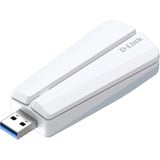 D-Link BE6500 Wi-Fi 7 USB-Adapter AE65U, WLAN-Adapter weiß