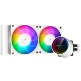 DeepCool CASTLE 240EX A-RGB WHITE 240mm, Wasserkühlung weiß
