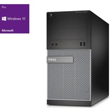 Dell OptiPlex 3020 MT Generalüberholt, PC-System schwarz/silber, Windows 10 Pro 64-Bit