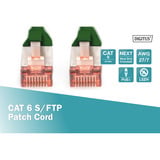 Digitus Patchkabel CAT 6 S/FTP 2,0 m grün, 2 Meter