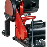 EINHELL Stand-Band-Tellerschleifer TC-US 380, Bandschleifer rot/schwarz, 300 Watt