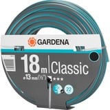 GARDENA Classic Schlauch 13mm (1/2") grau/türkis, 18 Meter