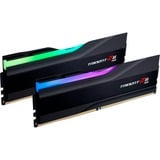 G.Skill DIMM 48 GB DDR5-8200 (2x 24 GB) Dual-Kit, Arbeitsspeicher schwarz, F5-8200J4052F24GX2-TZ5RK, Trident Z5 RGB, INTEL XMP