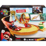 Hot Wheels Mario Kart Kong Island Track Set, Rennbahn 