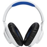 JBL Quantum 360P, Headset weiß/blau, Bluetooth, USB-C