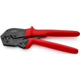 KNIPEX Crimpzange 97 52 06 rot/schwarz, für Kabelschuhe u.ä. von 0,5 - 6mm²