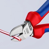 KNIPEX Seitenschneider 70 02 160, Schneid-Zange 20 % höhere Schnittkraft als das Vorgängermodell