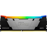 Kingston FURY DIMM 16 GB DDR4-3600 , Arbeitsspeicher schwarz, KF436C16RB12A/16, Renegade RGB, INTEL XMP