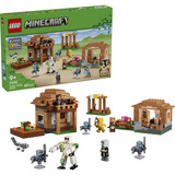 21596 Minecraft Angriff des Magiers auf das Dorf, Konstruktionsspielzeug