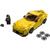 LEGO 76901 Speed Champions Toyota GR Supra, Konstruktionsspielzeug gelb/schwarz