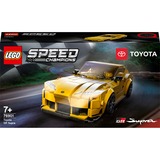 LEGO 76901 Speed Champions Toyota GR Supra, Konstruktionsspielzeug gelb/schwarz