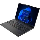 Lenovo ThinkPad E16 G2 (21MA000HGE), Notebook schwarz, Intel® Core™ Ultra 5 125U, Intel® Graphics, 8 GB DDR5, 256 GB (256 GB SSD), Windows 11 Pro