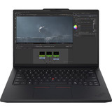 Lenovo ThinkPad P14s G7 Intel (21XJ005SGE), Notebook schwarz, Intel® Core™ Ultra 9 386H, NVIDIA RTX PRO 1000, 64 GB LPDDR5X, 1 TB (1 TB SSD), Windows 11 Pro