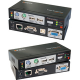 Lindy Cat.5 KVM Extender Combo 300, KVM-Switch PS/2, USB & VGA