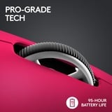 Logitech Gaming PRO X SUPERLIGHT 2, Gaming-Maus magenta, 2,4-GHz-LIGHTSPEED, kompatibel mit Windows und macOS