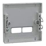 Merten Zentralplatte für USB Ladestation Einsatz aluminium, Retail