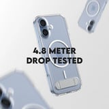 PanzerGlass CARE Kickstand Case, Handyhülle transparent, iPhone 17, MagSafe
