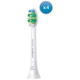 Philips Sonicare HX9004/10 i InterCare Standard 4er, Aufsteckbürste weiß