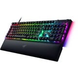 Razer Blackwidow V4, Gaming-Tastatur schwarz, DE-Layout, Razer Green