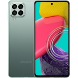 SAMSUNG Galaxy M53 5G 128GB, Handy Green, Android 12, Dual-SIM, 6 GB