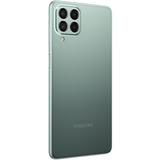 SAMSUNG Galaxy M53 5G 128GB, Handy Green, Android 12, Dual-SIM, 6 GB