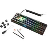 Sharkoon SKILLER SGK50 S4, Gaming-Tastatur schwarz, DE-Layout, Kailh Red